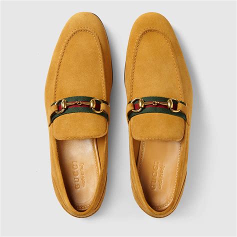 gucci classic sport suede shoes|gucci fur loafers men.